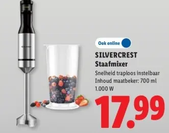 Aanbieding: Staafmixer