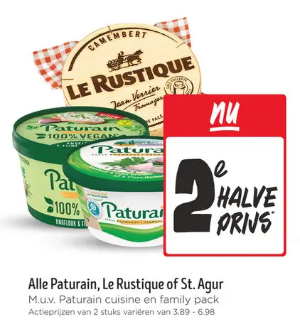 Aanbieding: Paturain, Le Rustique or St. Agur