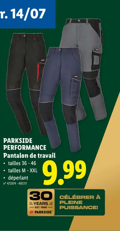 Offre: Pantalon de travail