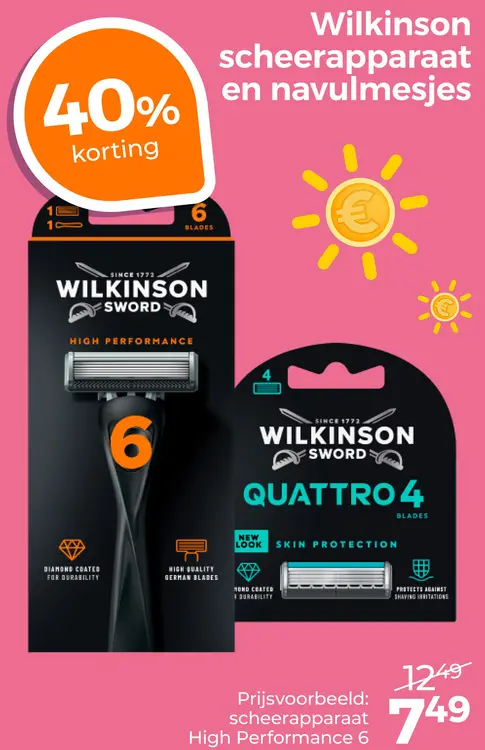 Aanbieding: Scheerapparaat en navulmesjes