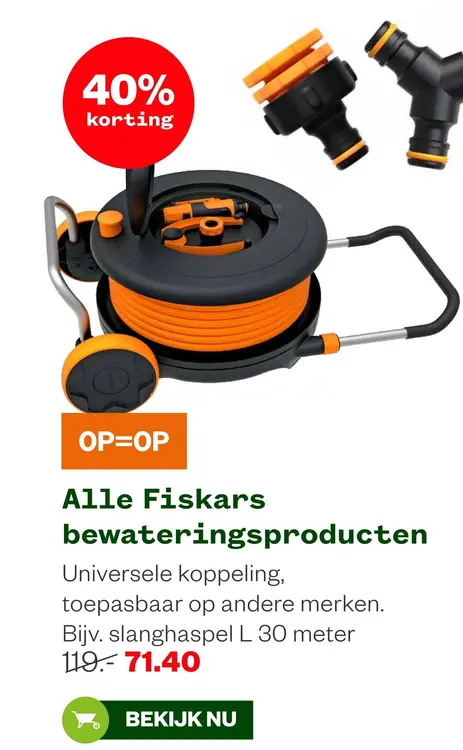 Aanbieding: Fiskars bewateringsproducten
