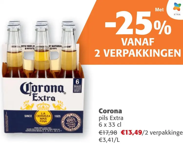 Aanbieding: Corona pils Extra