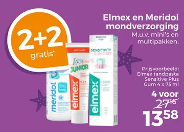 Aanbieding: Elmex en Meridol mondverzorging