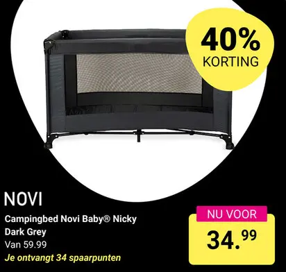 Aanbieding: Campingbed Novi Baby® Nicky