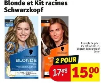 Offre: Blonde et Kit racines