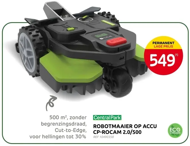 Promotie: Robotmaaier op accu cp-rocam 2.0/500