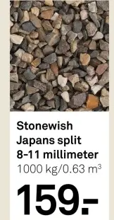 Aanbieding: Japans split