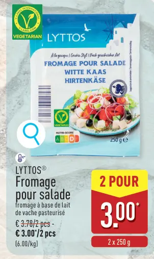 Offre: Fromage pour salade