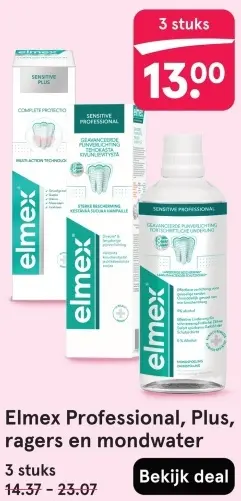 Aanbieding: Professional, Plus, ragers en mondwater