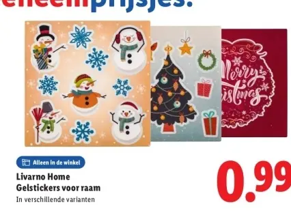 Aanbieding: Gelstickers voor raam