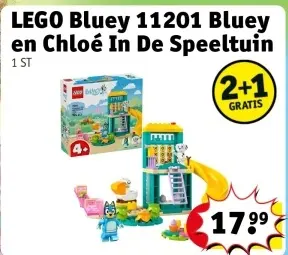 Aanbieding: Lego Bluey 11201 Bluey en Chloé In De Speeltuin