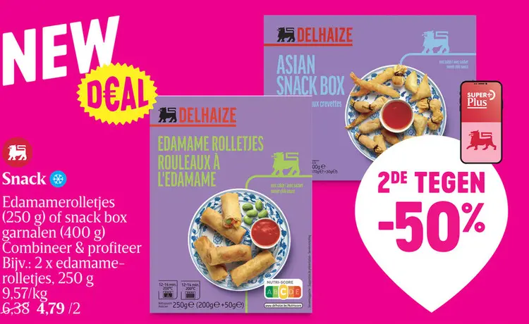 Promotie: Edamamerolletjes