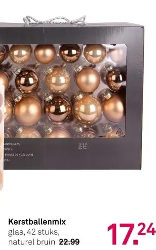 Aanbieding: Kerstballenmix