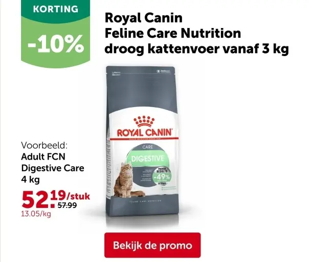 Promotie: Feline Care Nutrition droog kattenvoer