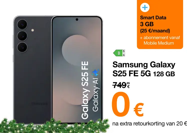 Promotie: Galaxy S25 FE 5G 128 GB