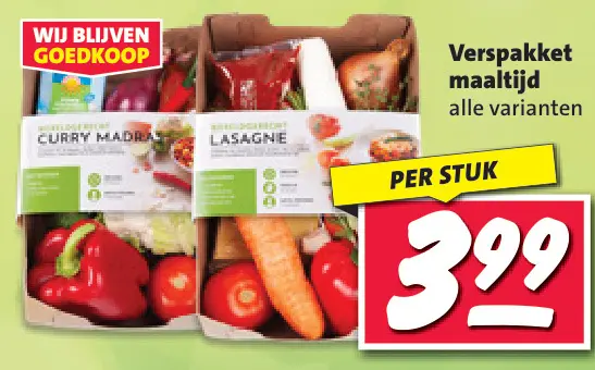 Aanbieding: Verspakket maaltijd
