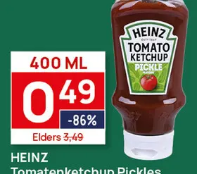 Aanbieding: Tomatenketchup Pickles
