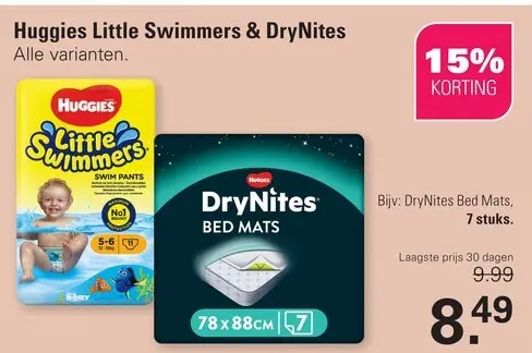 Aanbieding: Little Swimmers & DryNites
