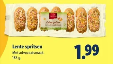 Aanbieding: Lente spritsen
