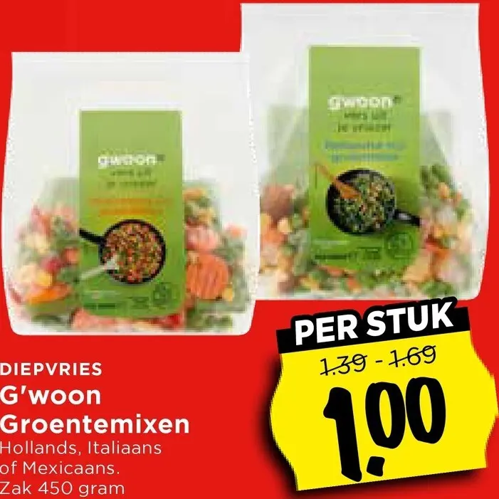 Aanbieding: Groentemixen