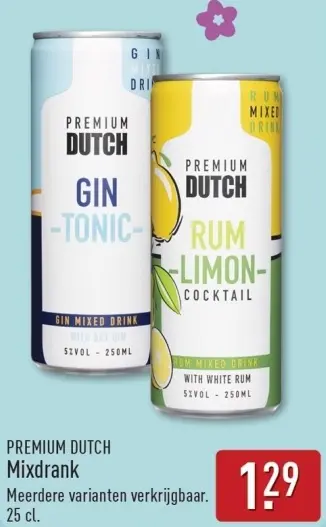 Aanbieding: Mixdrank