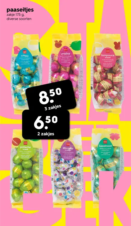 Promotie: Paaseitjes