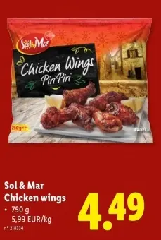 Offre: Chicken wings