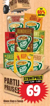 Aanbieding: Unox Cup a Soup