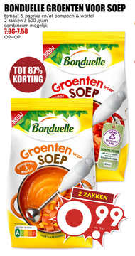 Aanbieding: BONDUELLE GROENTEN VOOR SOEP