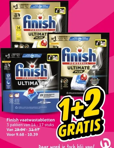 Aanbieding: Vaatwastabletten