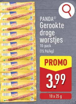 Aanbieding: Gerookte droge worstjes
