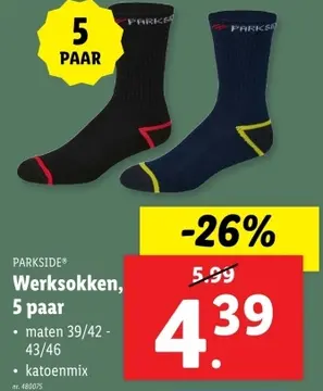 Aanbieding: Werksokken