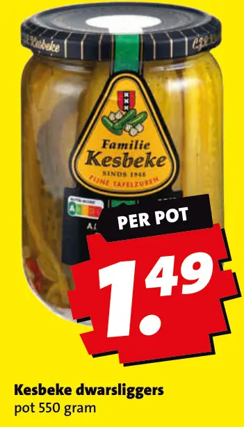 Aanbieding: dwarsliggers