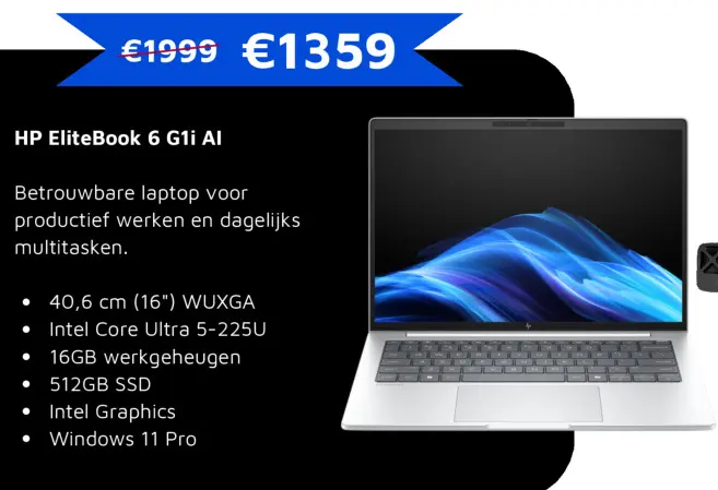 Aanbieding: HP EliteBook 6 G1i AI