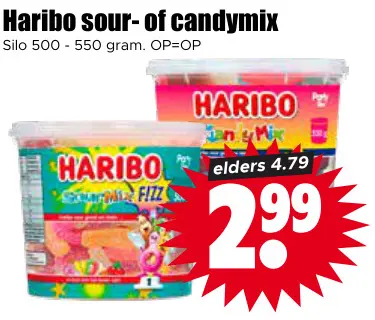 Aanbieding: Sour- of candymix