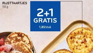 Promotie: Rijsttaartjes
