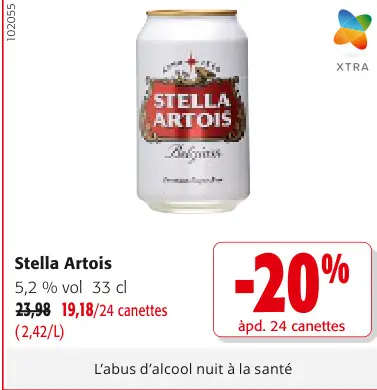 Offre: Stella Artois