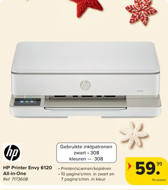 Promotie: HP Printer Envy 6120 All-in-One