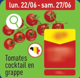 Offre: Tomates cockail en grappe