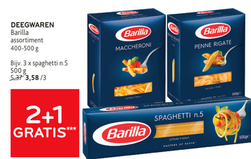 Aanbieding: Barilla assortiment