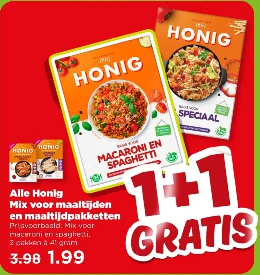 Aanbieding: Mix voor maaltijden en maaltijdpakketten