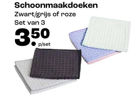 Aanbieding: Schoonmaakdoeken