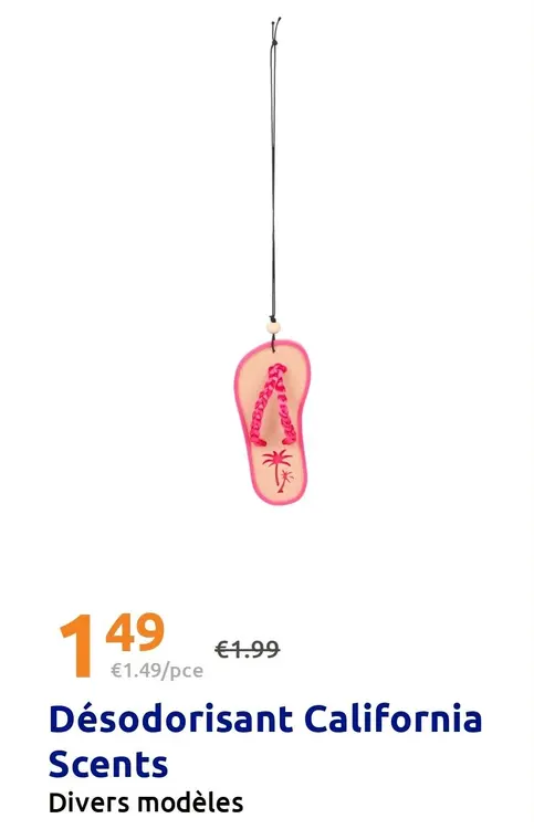 Offre: Désodorisant California Scents