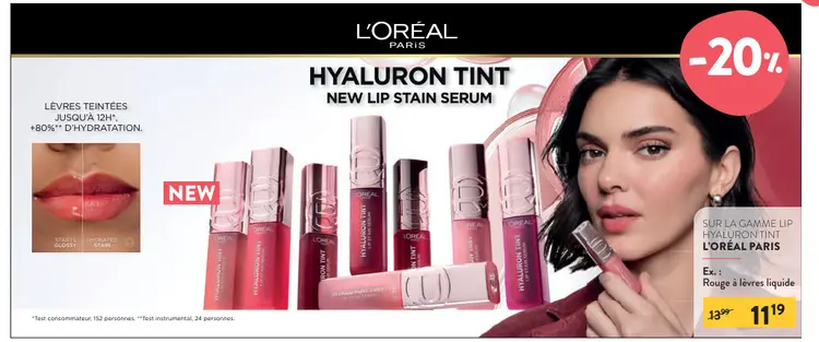 Offre: Rouge à lèvres liquide