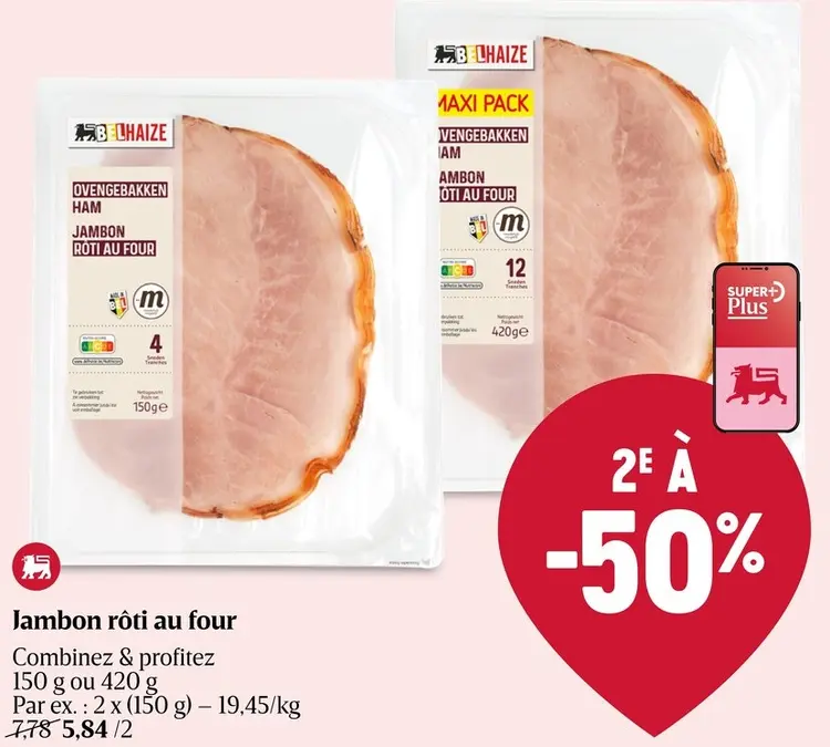 Offre: Jambon rôti au four