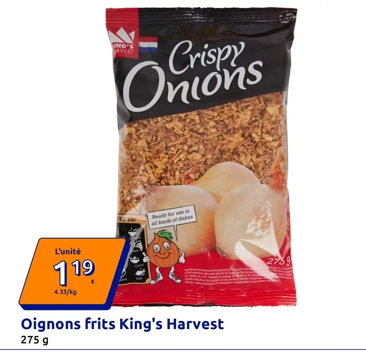 Offre: Oignons frits