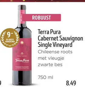 Aanbieding: Terra Pura Cabernet Sauvignon Single Vineyard