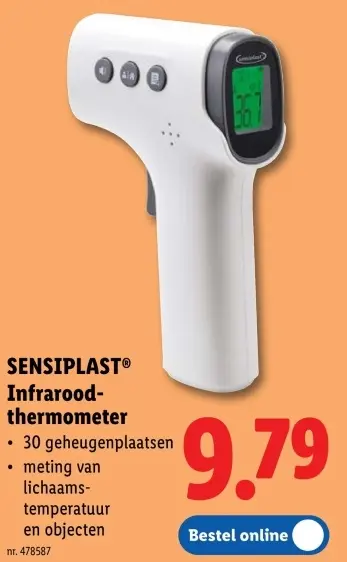 Promotie: Infrarood-thermometer