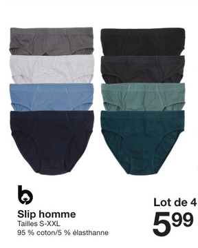 Offre: Slip homme