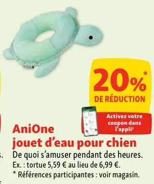 Offre: Jouet d'eau pour chien